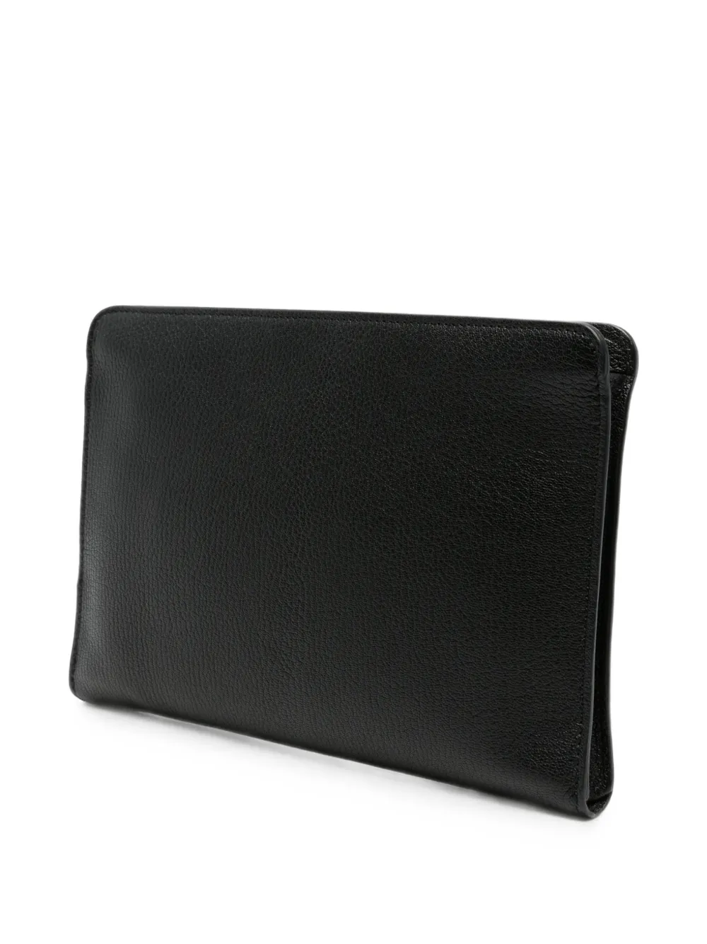 TOM FORD Leren clutch Zwart