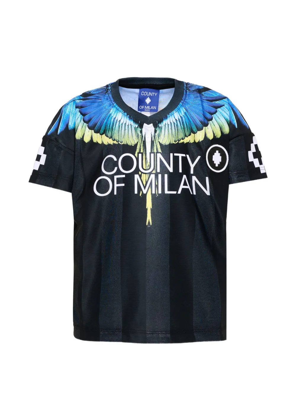 COUNTY OF MILAN logo-print T-shirt - Nero