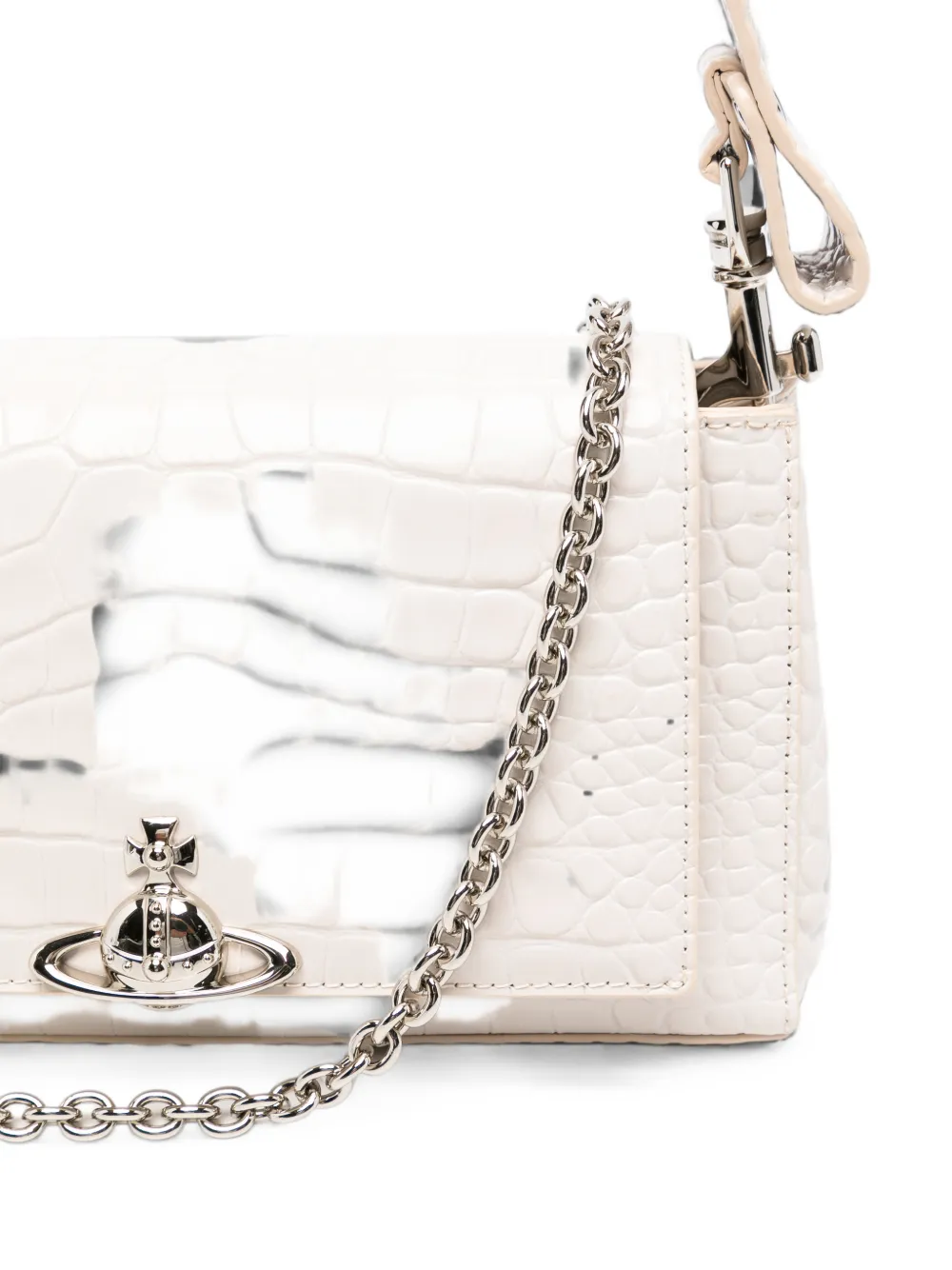 Vivienne Westwood Hazel medium shopper Wit