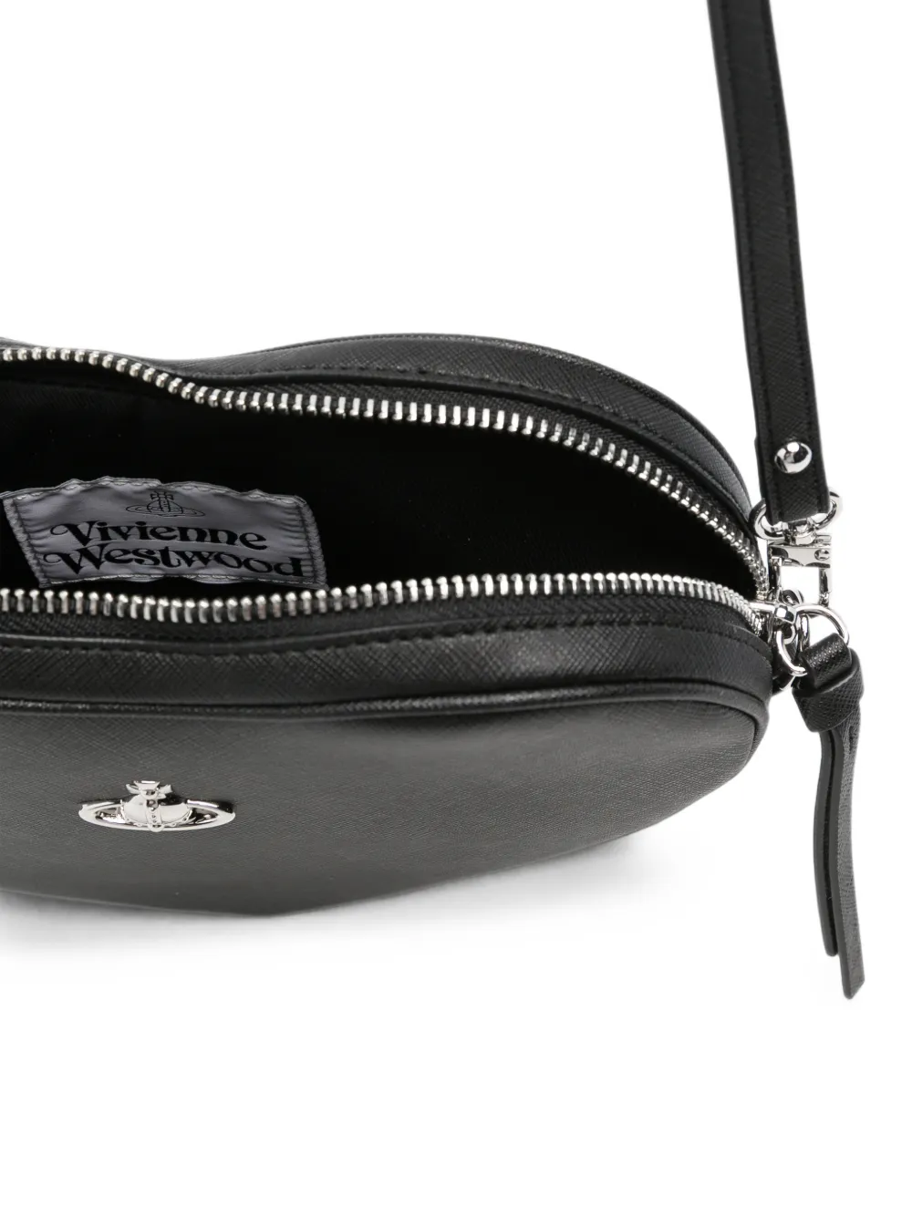 Vivienne Westwood Alexa Heart crossbodytas Zwart