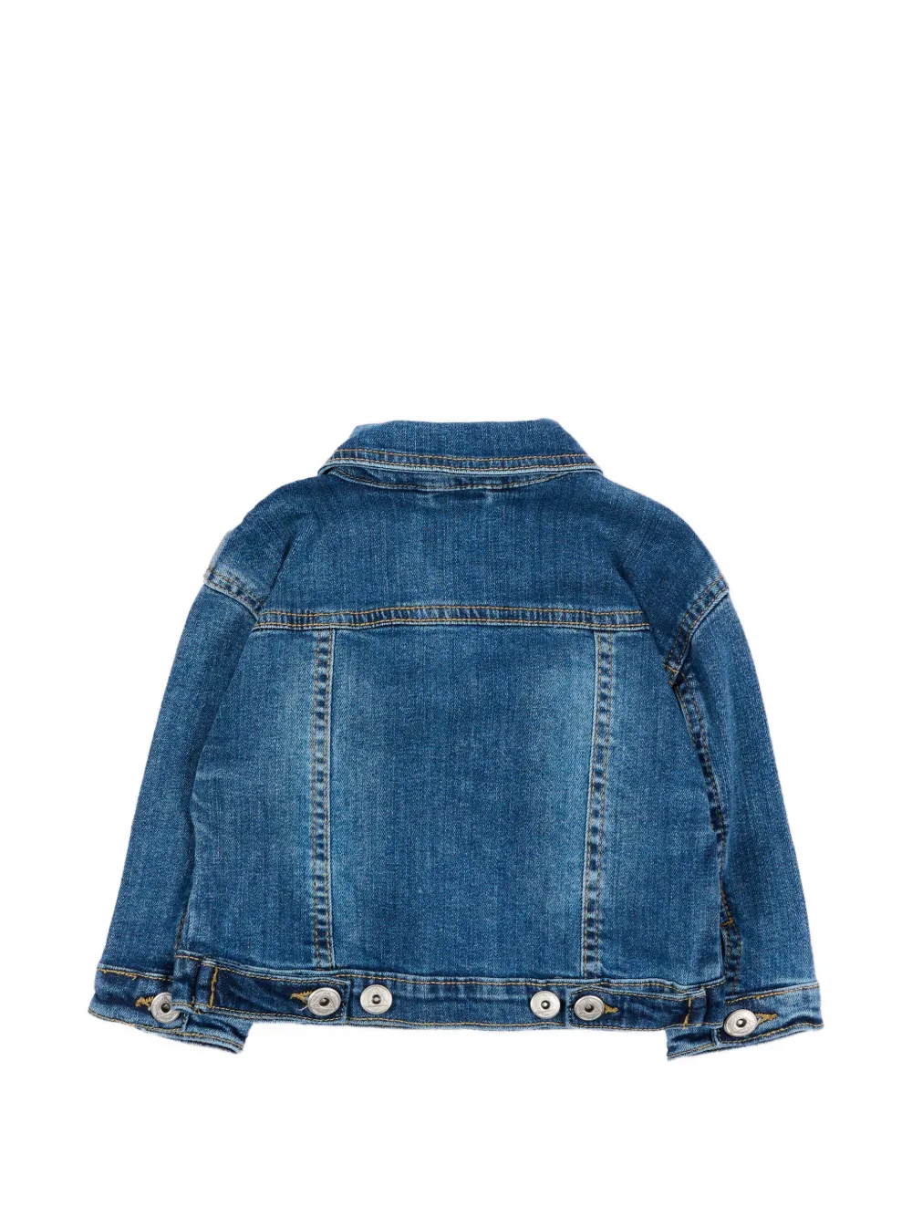 Roy Rogers Kids Spijkerjack met logopatch Blauw