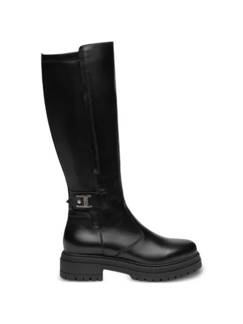 NERO GIARDINI buckle-detail ridged-sole boots