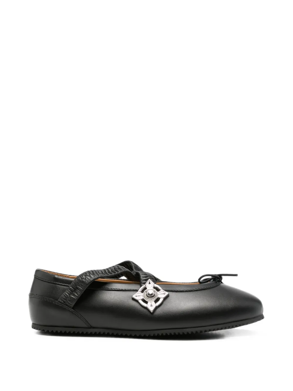 Toga Pulla elasticated-strap ballet flats