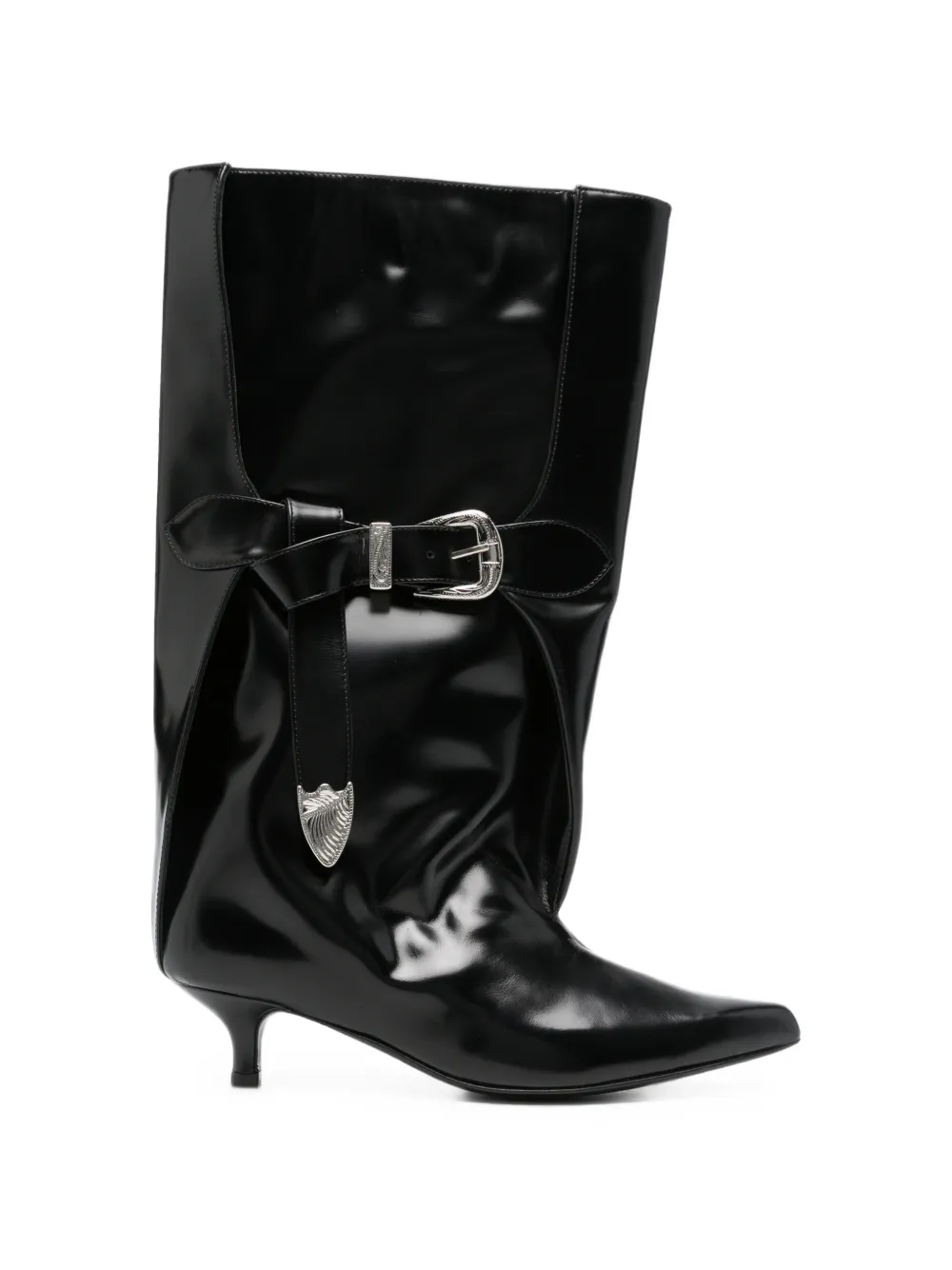 Toga Pulla buckle-detail leather boots
