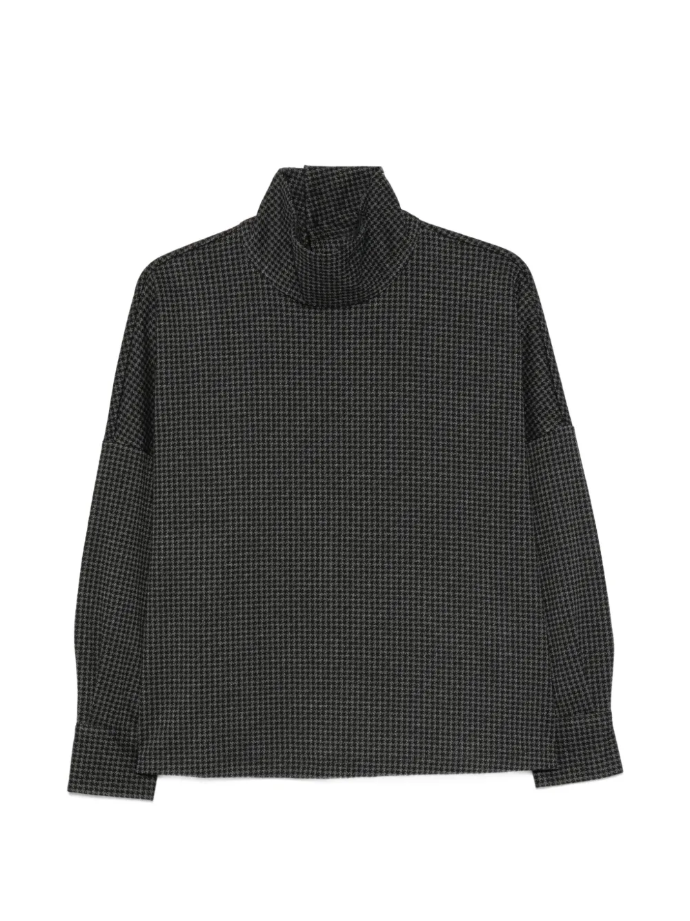 Niu Top a collo alto - Grigio