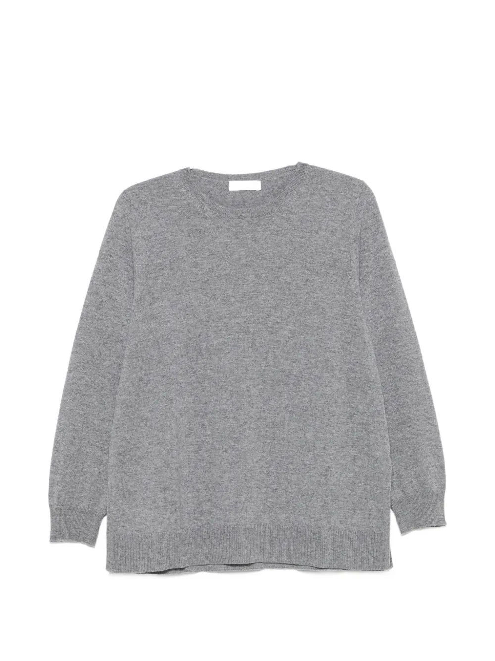 Kangra fine-knit crew-neck sweater - Grau