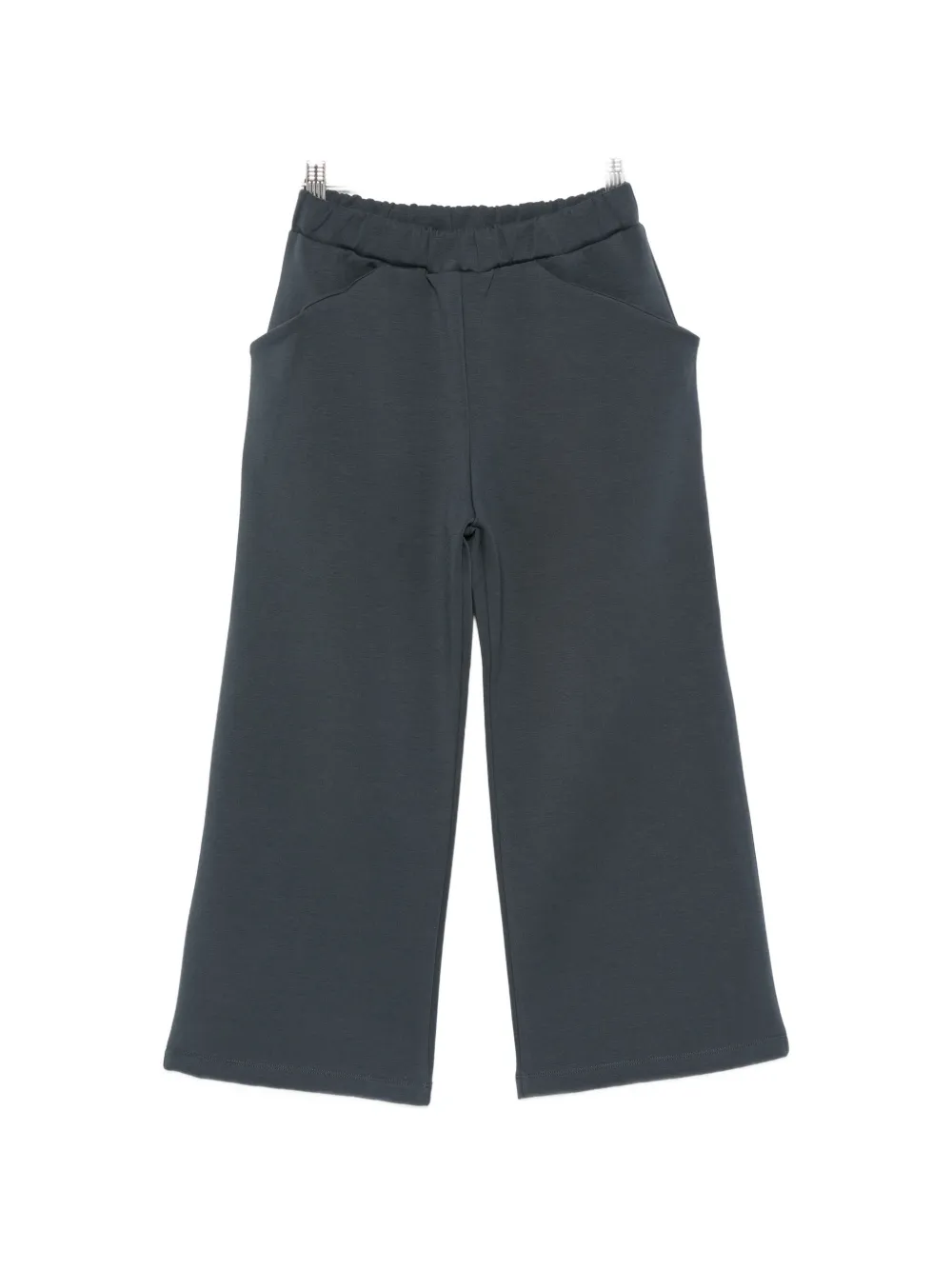 Douuod Kids elasticated wide-leg trousers - Blu