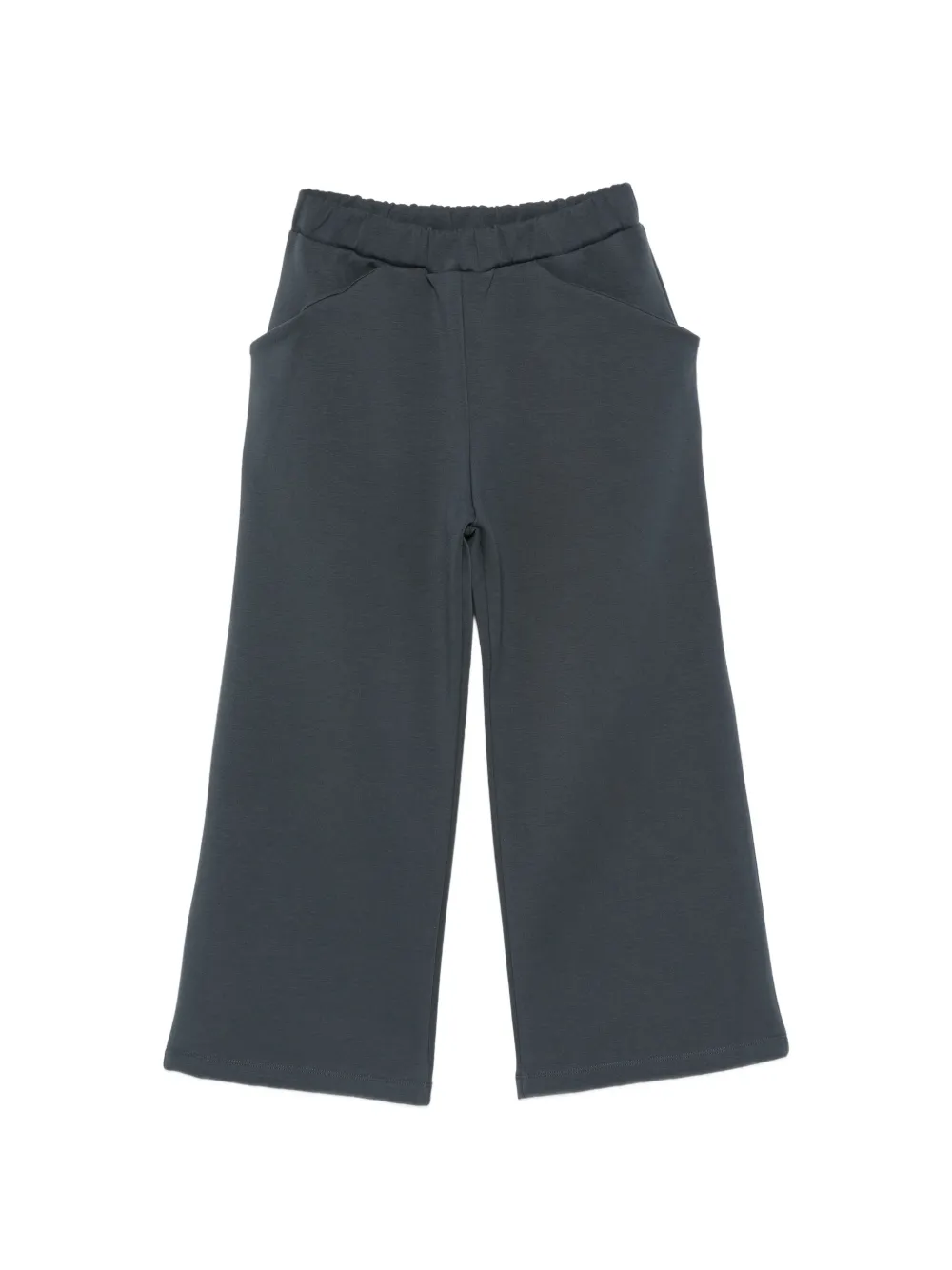 Douuod Kids elasticated wide-leg trousers - Blu