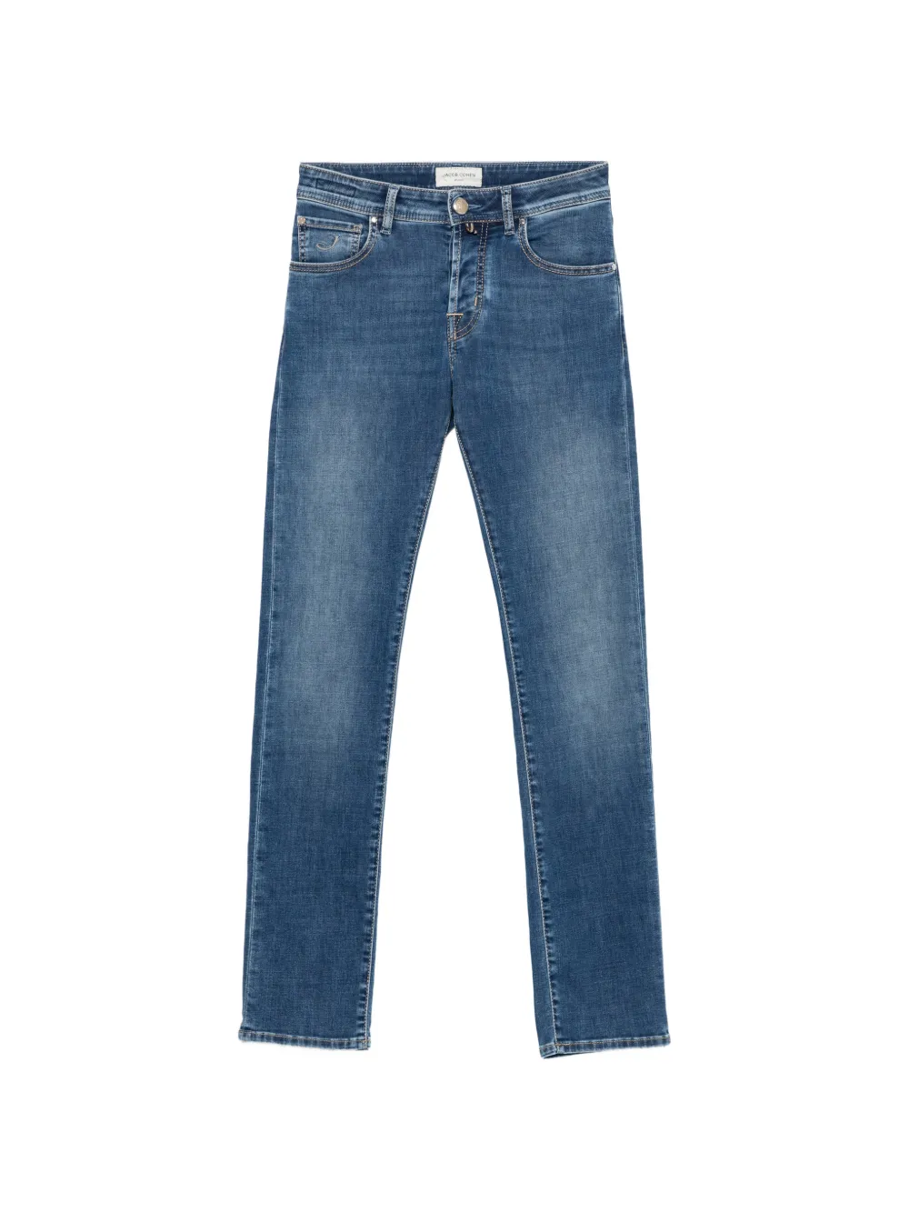 Jacob Cohën Nick faded-effect slim-fit jeans - Blu