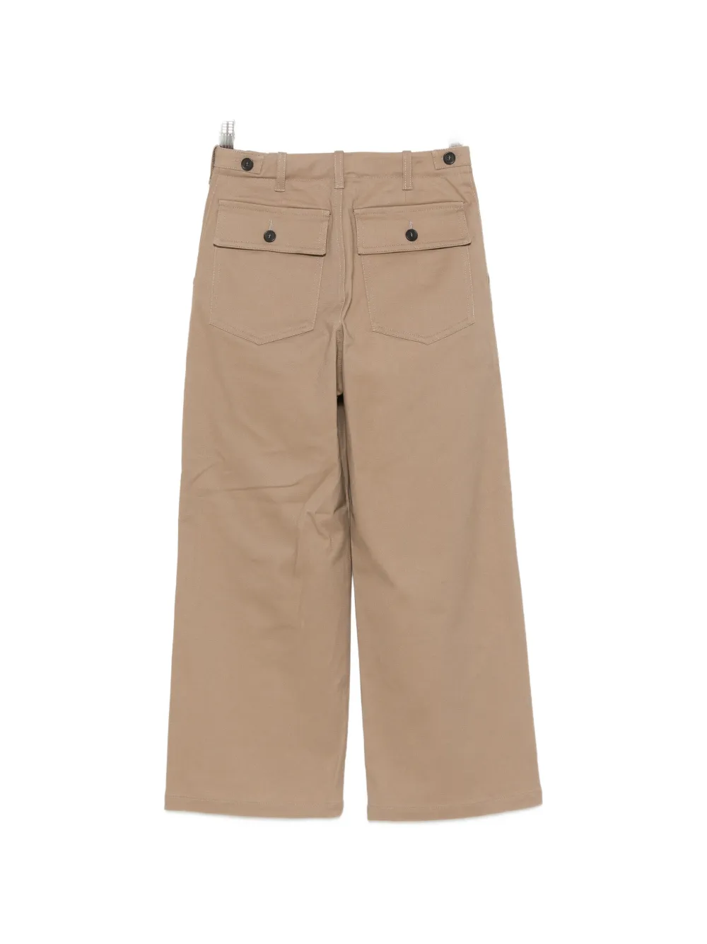 Douuod Kids Broek met wijde pijpen Beige