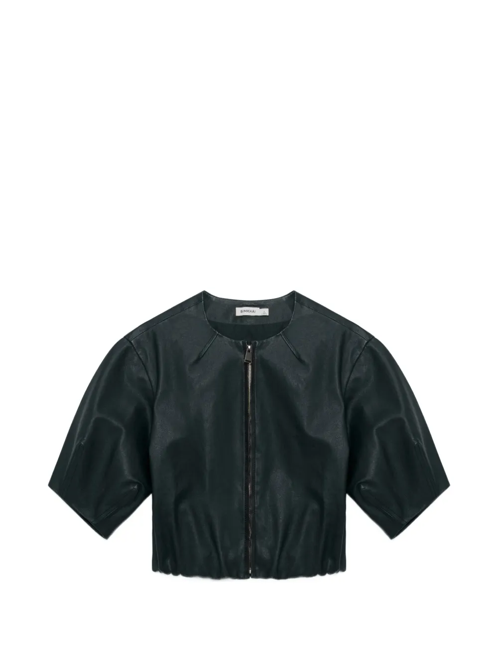 SIMKHAI Austyn short-sleeve jacket - Nero