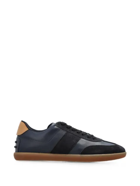 Tod's panelled leather sneakers