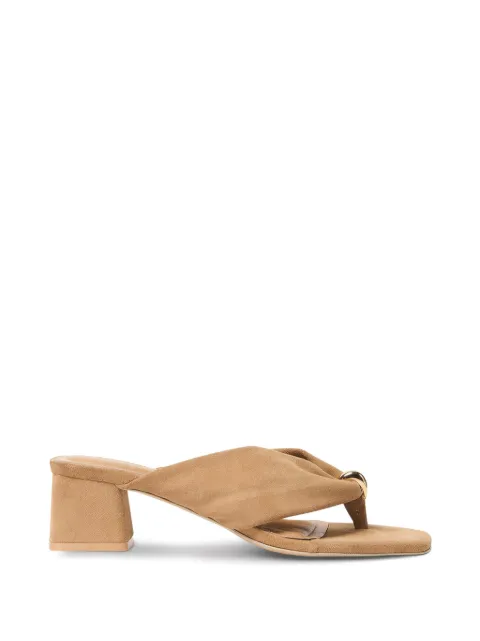 SIMKHAI  Stella ring-detail suede sandals