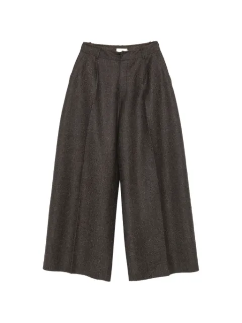 RUOHAN Basalt Elen pleated wide-leg trousers