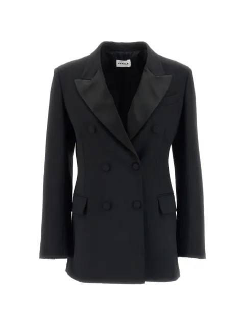 P.A.R.O.S.H. double-breasted peak-lapel blazer
