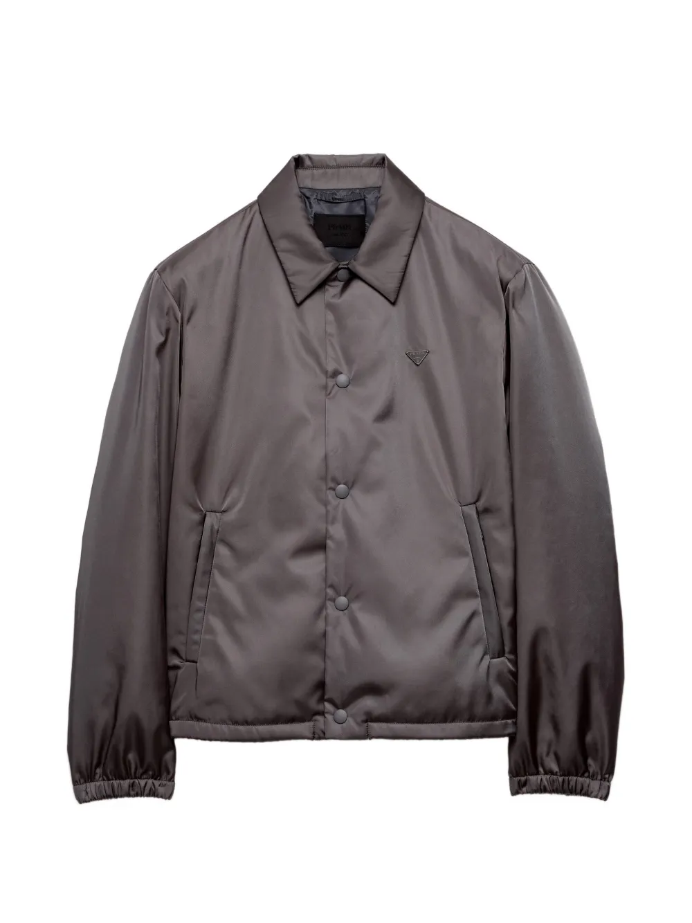 Prada Re-Nylon shirt jacket Grijs