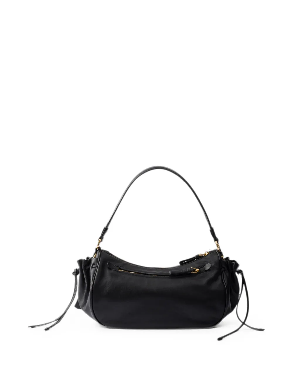 Prada Desiree kleine leren tas Zwart