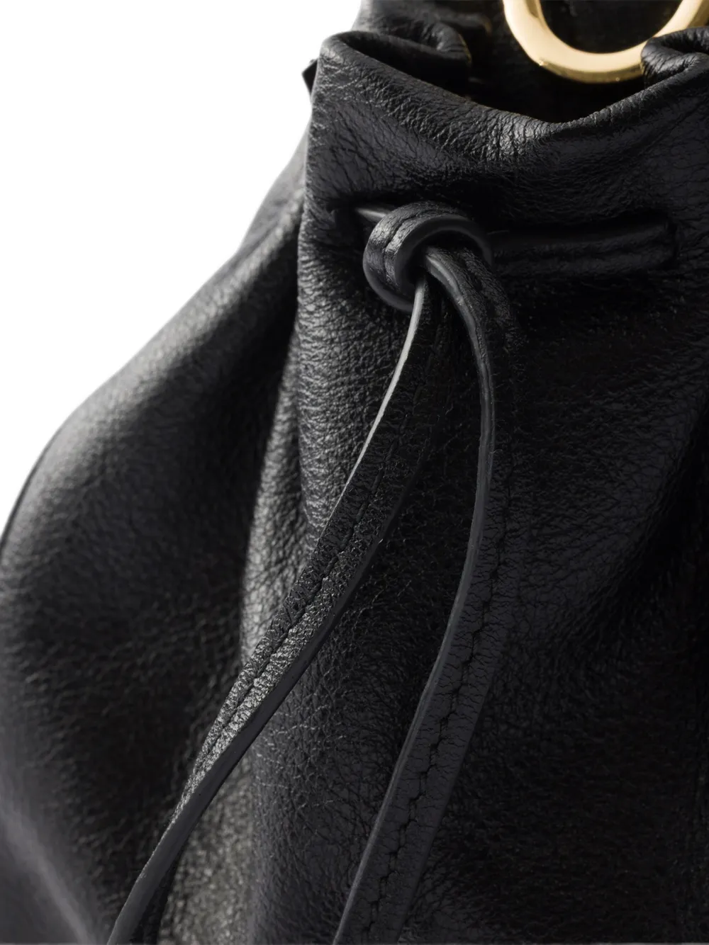 Prada Desiree kleine leren tas Zwart