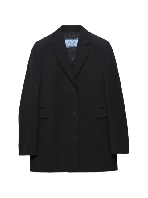 Prada single-breasted gabardine jacket