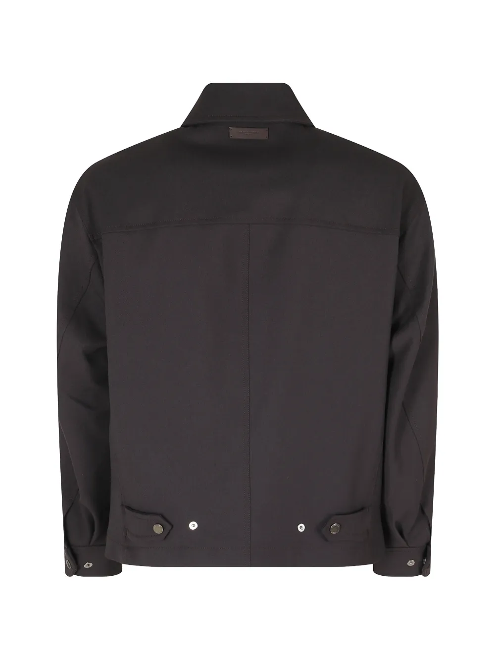 Paolo Pecora zip-up collared jacket Bruin
