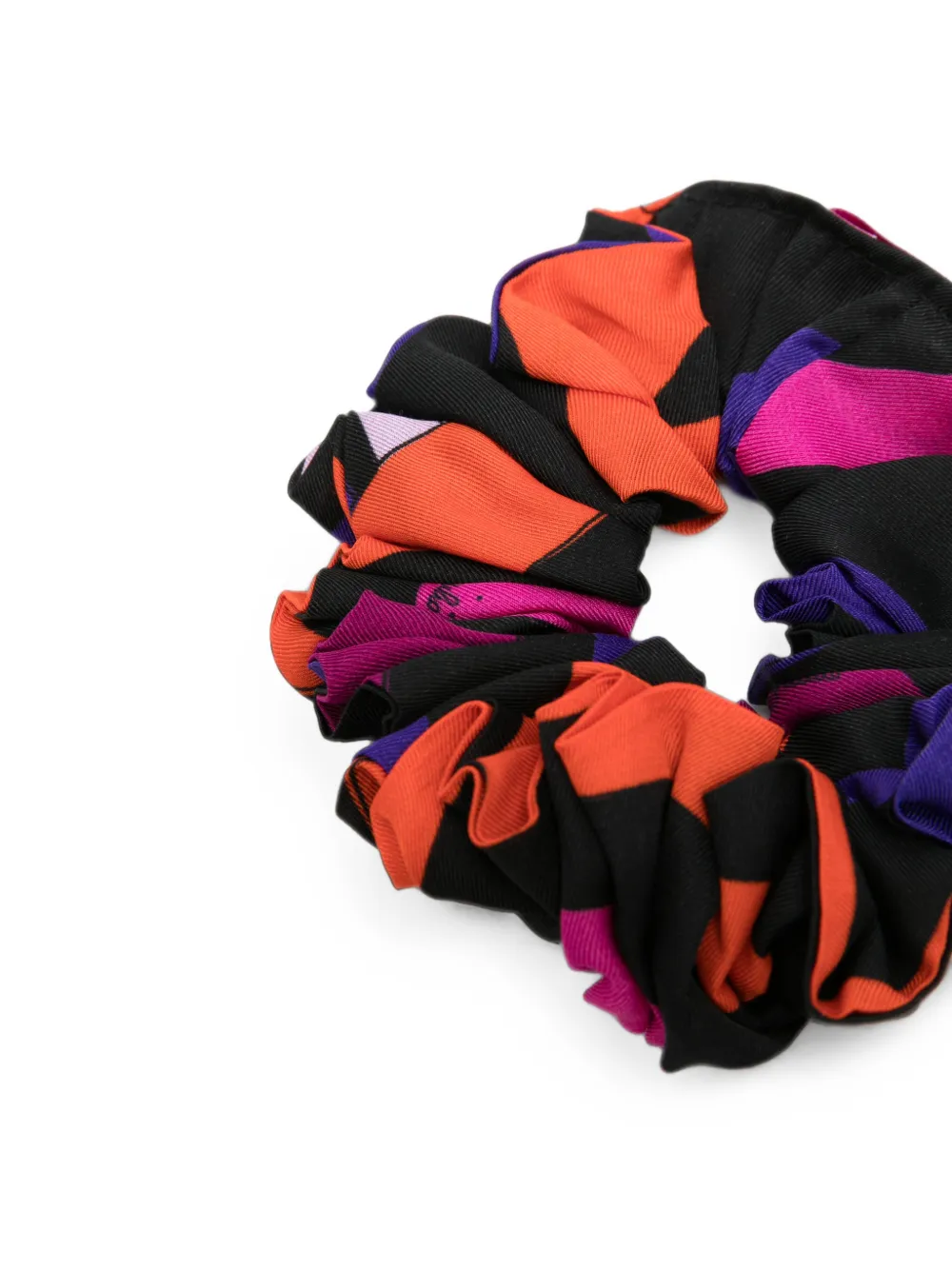 PUCCI Junior Scrunchie met Iride-print Zwart