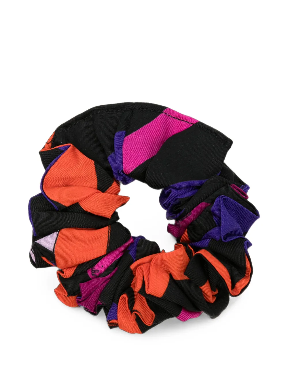 PUCCI Junior Iride-print scrunchie - Schwarz