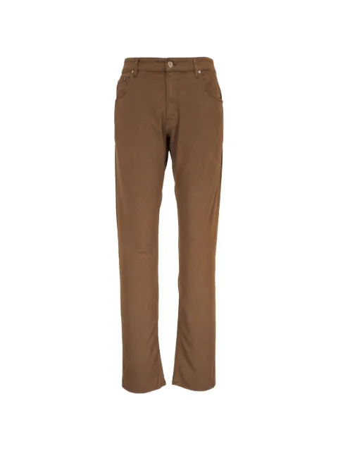 PT Torino pantalones rectos con diseño de cinco bolsillos