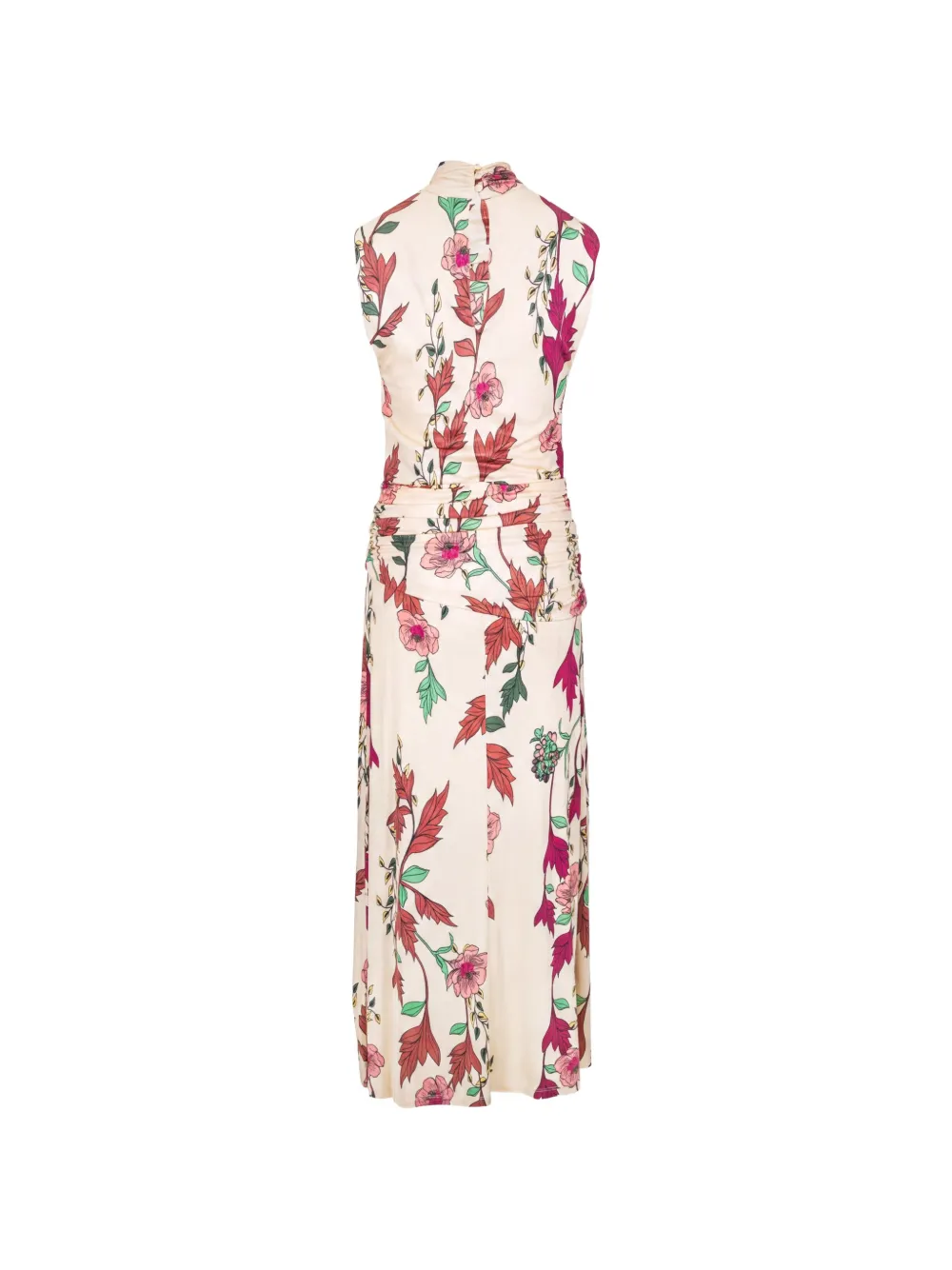Johanna Ortiz Jurk met bloemenprint Beige