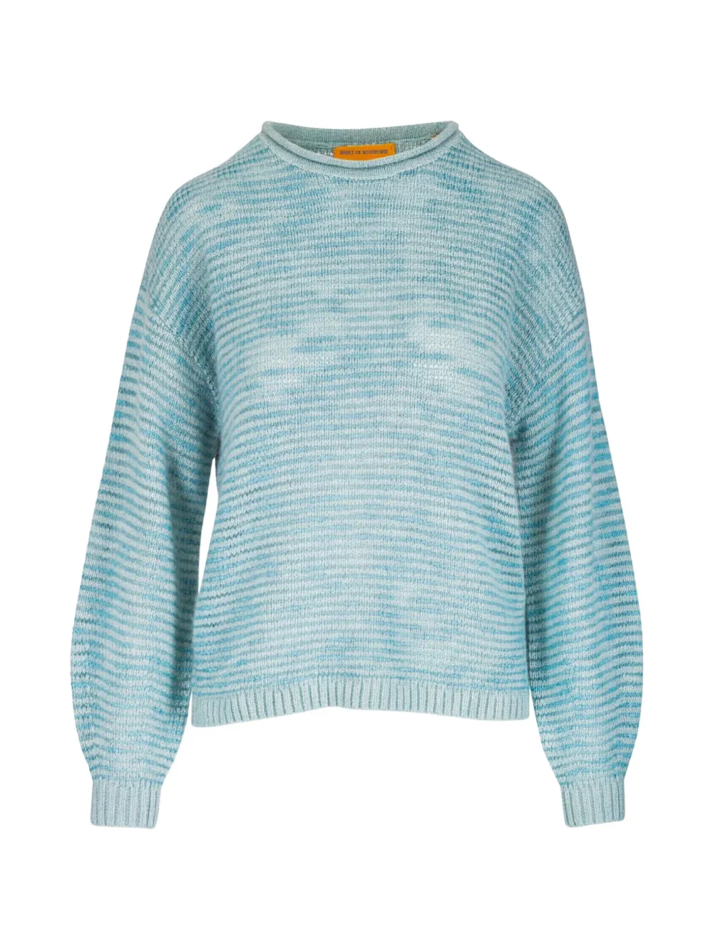 Guest In Residence marled-knit drop-shoulder sweater - Blau