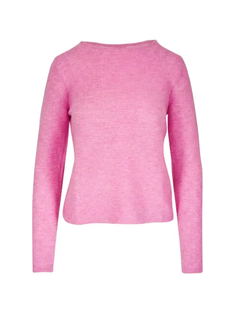 Kinross Cashmere jersey de canalé