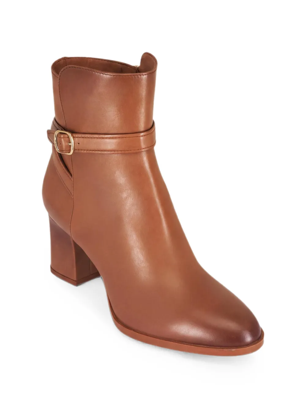 Santoni buckle-strap leather ankle boots Bruin