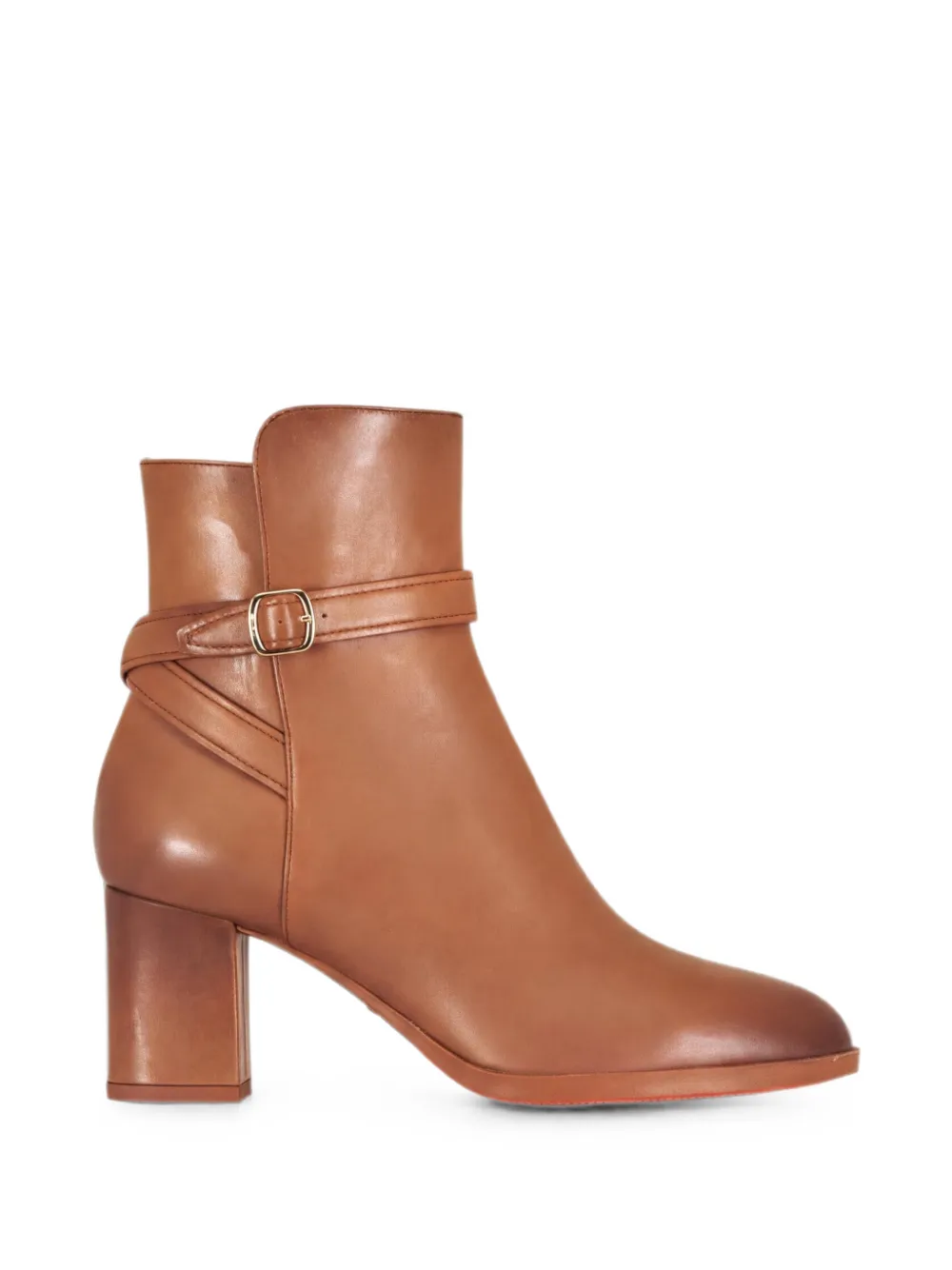 Santoni buckle-strap leather ankle boots Bruin