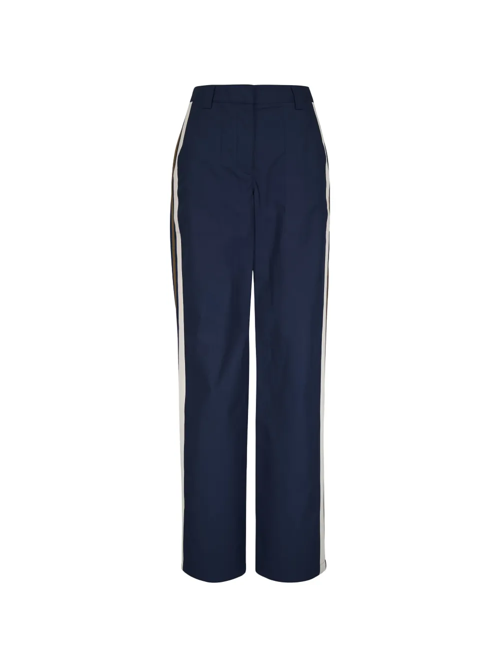 Twp Isabelle Side-stripe Trousers In Blue
