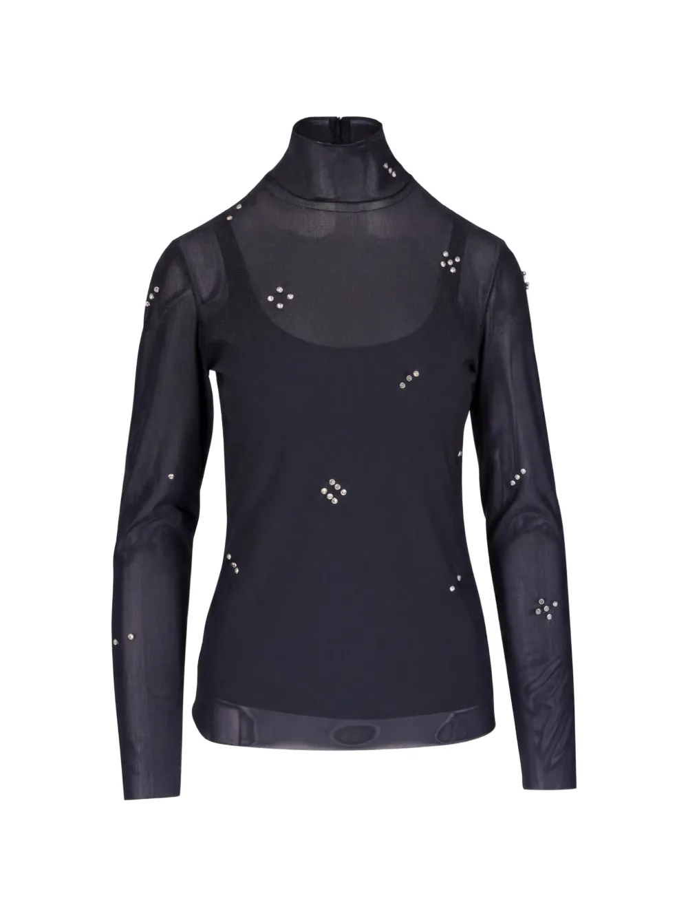 Akris Punto embellished blouse - Nero