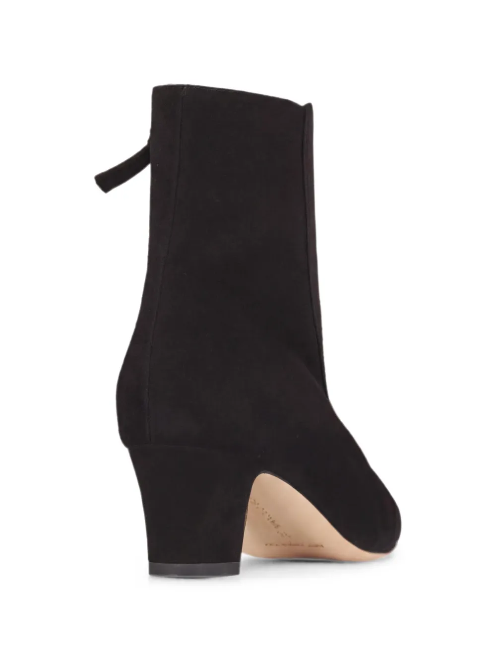 Manolo Blahnik Myconia suede ankle boots Zwart