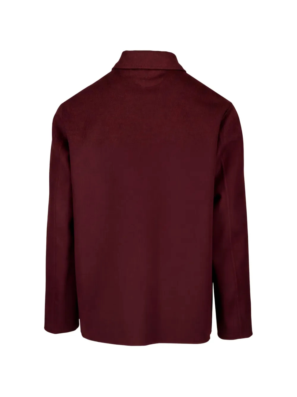 Kiton Button-up shirtjack Rood