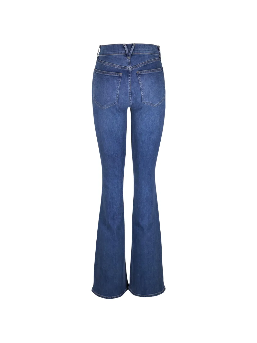 Veronica Beard Beverly mid-waist flared jeans Blauw