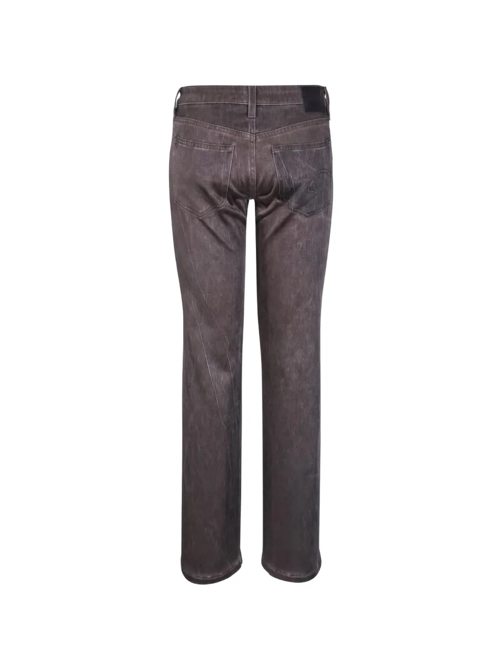 R13 Boy Straight jeans met vervaagd effect Grijs