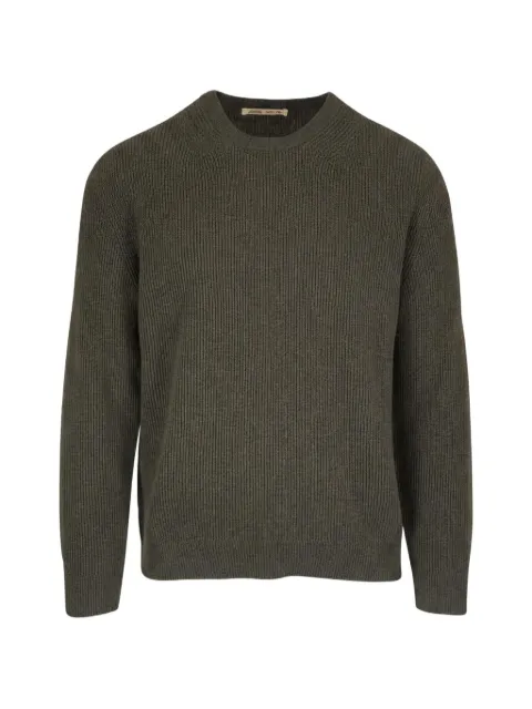 Maurizio Baldassari ribbed-knit long-sleeve sweater