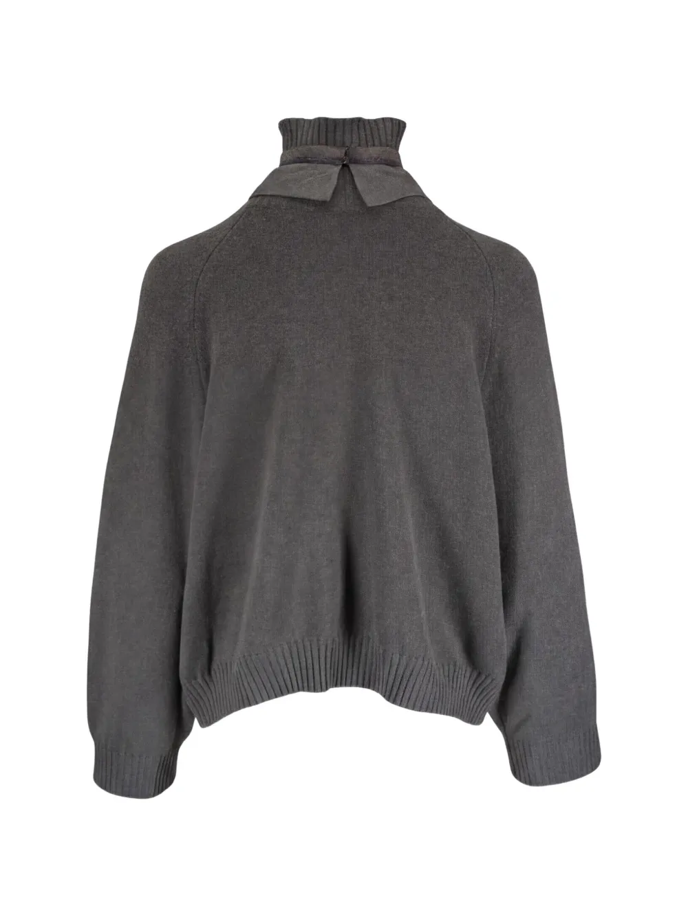 Brunello Cucinelli Coltrui met raglan mouwen Groen