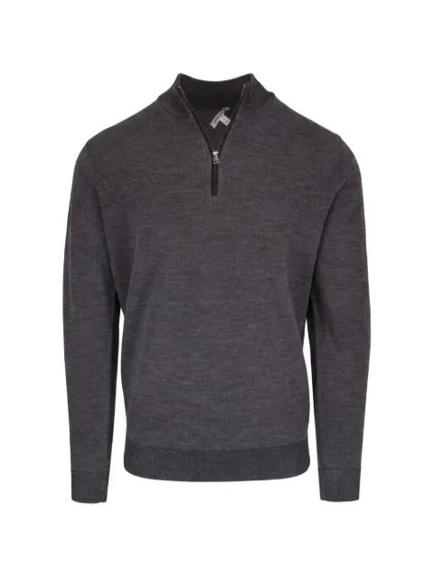 Peter Millar Blair quarter-zip knitted polo shirt