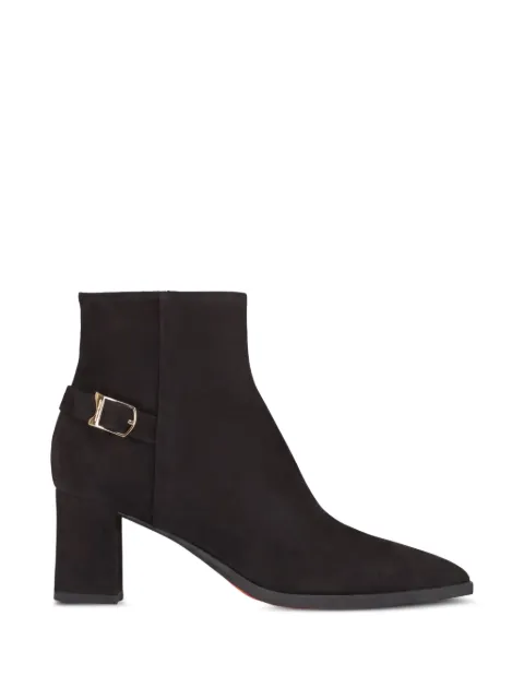 Santoni Elly ポインテッドトゥ アンクルブーツ