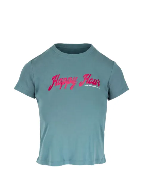 AG Jeans Sadie slogan-print t-shirt
