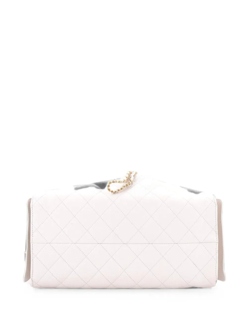 CHANEL Pre-Owned 25 Quilted Caviar Medium hobo bag - Weiß
