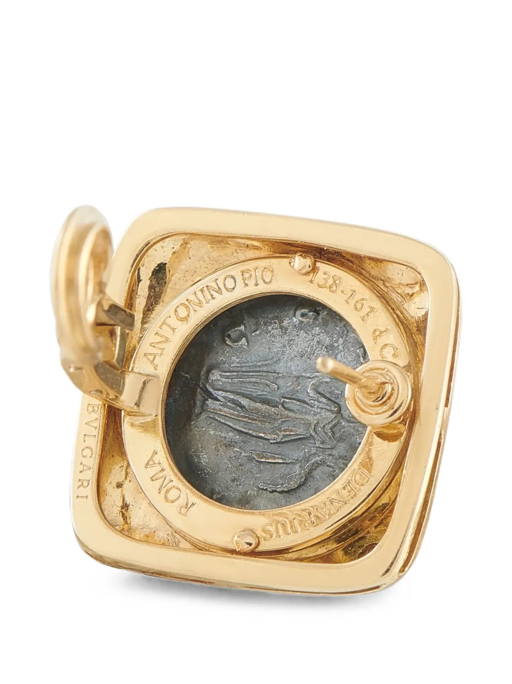 Bvlgari Pre-Owned Monete ancient coin earrings - Gold
