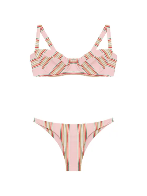 Triya Conjunto de biquíni Nina listrado