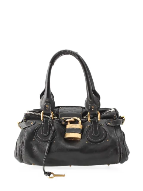 Chloé Pre-Owned 2000-2026 Leather Paddington handbag