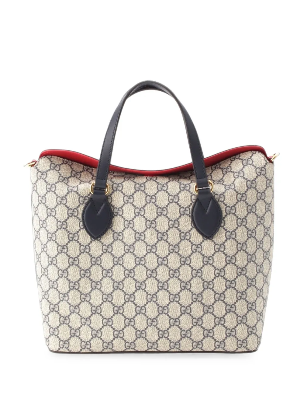 Gucci Pre-Owned Borsa tote Linea A Fold Over in tessuto GG Supreme 2000-2015 - Toni neutri