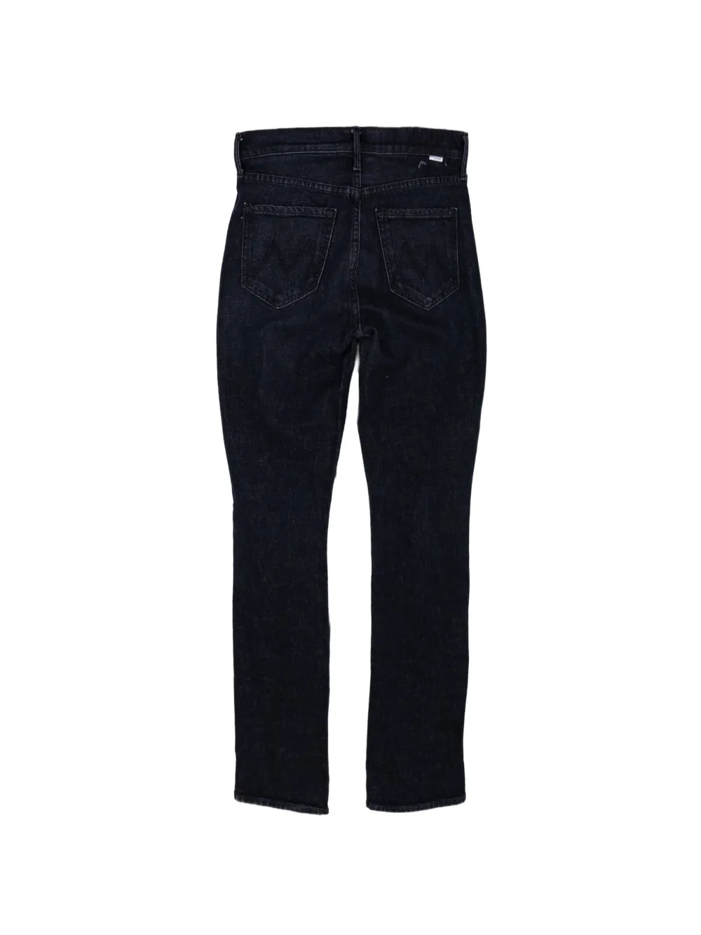 MOTHER Dazzler Skimp jeans met middelhoge taille Zwart