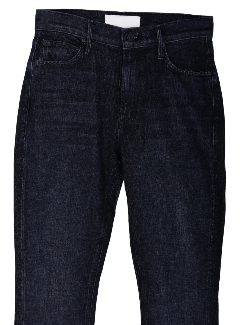 MOTHER Dazzler Skimp jeans met middelhoge taille Zwart